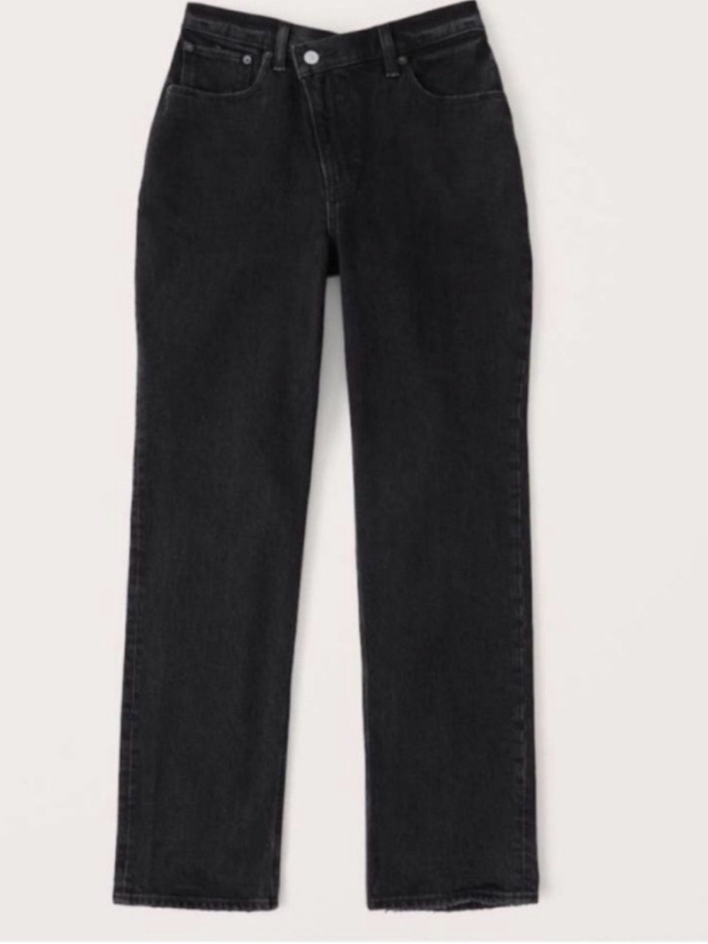 Abercrombie & Fitch ‘The ‘90s Slim Straight Ultra High Rise Jean in LONG - Picture 2 of 7
